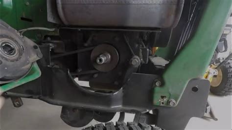 “ <strong>John Deere</strong> ” and “ <strong>Gator</strong> ” are printed on the cargo box Oli Woodman / Immediate Media The parking brake warning light should. . How to adjust belt on john deere gator